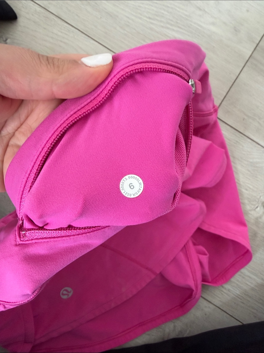 lululemon Sonic Pink Speed Up short - Picture 2 of 4